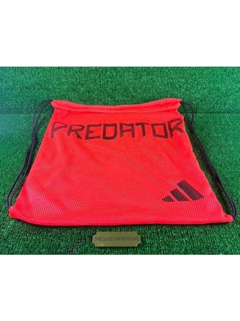 Adidas Predator Soccer Football Cleats Drawstring Backpack Gym Bag NEW